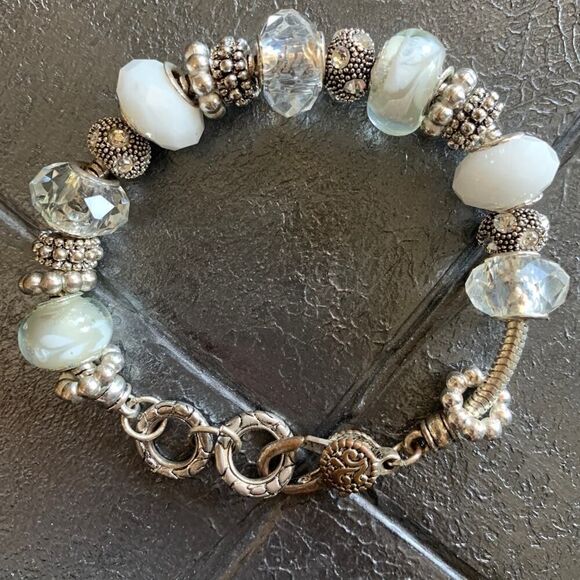 All Things Crystal, Faceted and Colorful Bracelets - SET of 4, Unmarked - Picture 3 of 8